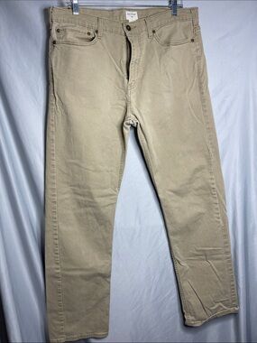 Dockers Beige/Tan Casual Straight-Fit Pants